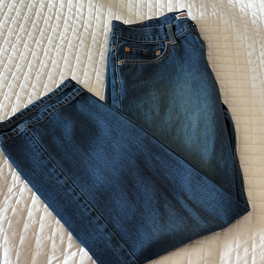 Levi's Classic Indigo Straight Jeans